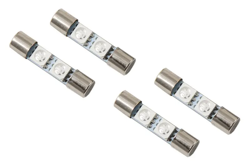 Diode Dynamics 28mm SMF2 LED Bulb - Green Set of 4 (DIODD0046Q)