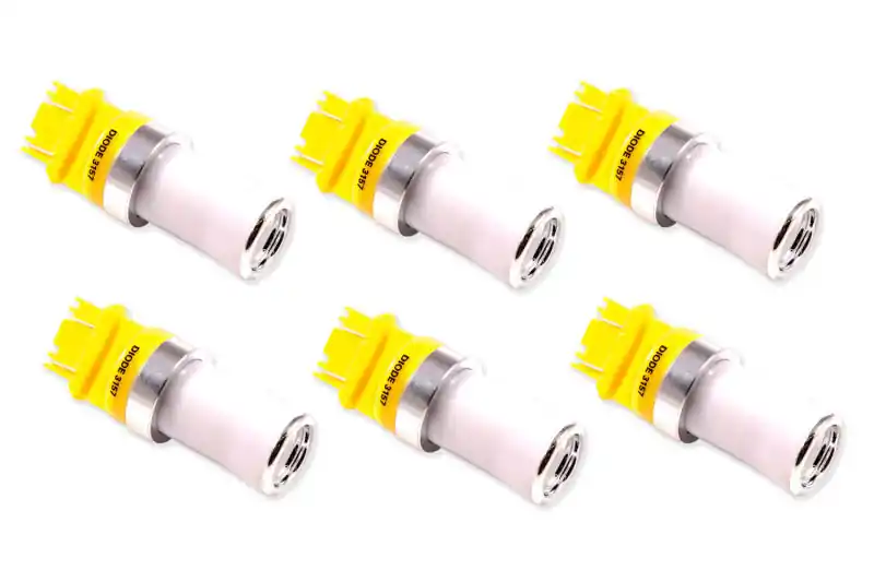 Diode Dynamics 3157 LED Bulb HP48 LED - Amber Set of 6 (DIODD0055H)