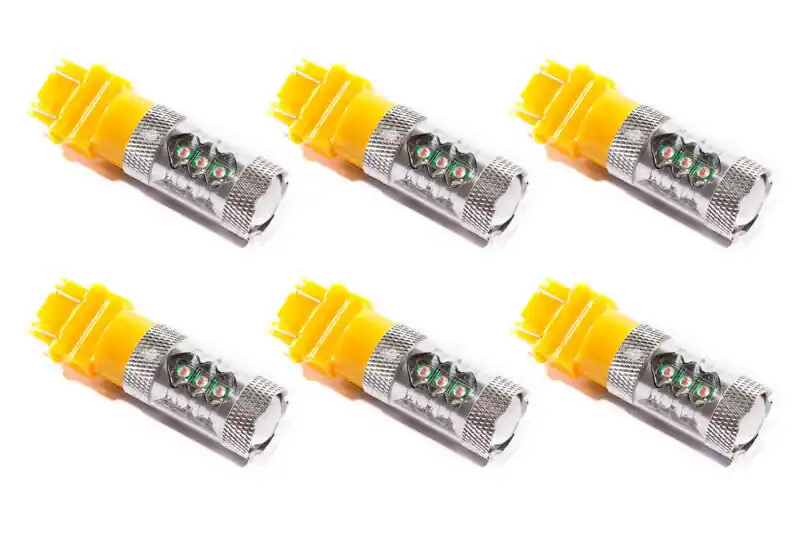 Diode Dynamics 3157 LED Bulb XP80 LED - Amber Set of 6 (DIODD0058H)