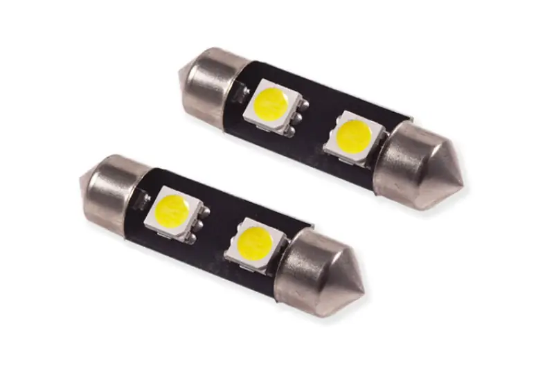 Diode Dynamics 36mm SMF2 LED Bulb Warm - White (Pair) (DIODD0079P)