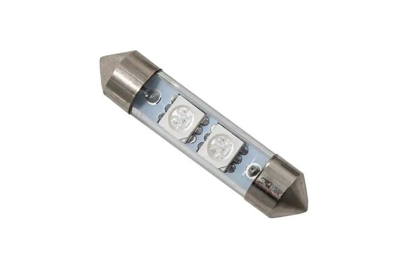 Diode Dynamics 39mm SMF2 LED Bulb - Green (Single) (DIODD0089S)