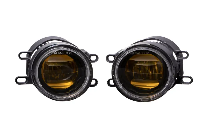 Diode Dynamics Elite Series Type B Fog Lamps - Yellow (Pair) (DIODD5137P)