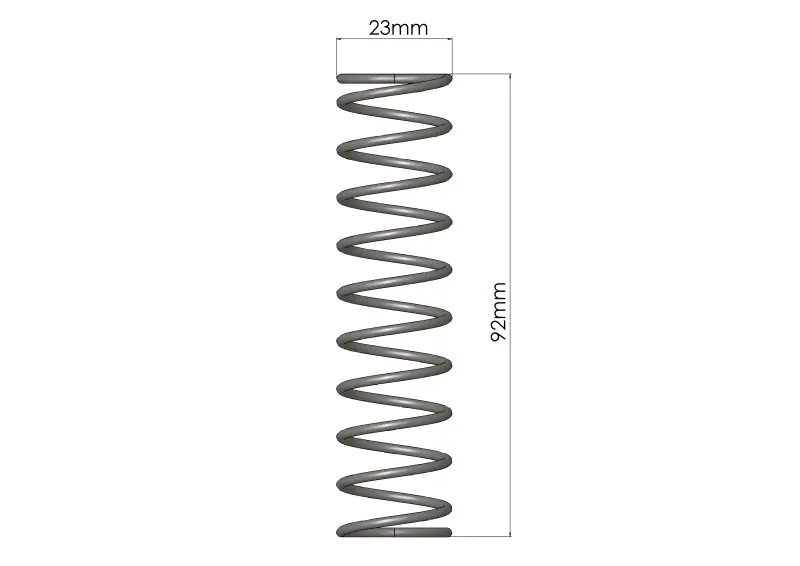 GFB Standard Spring (used in all valves except 1002) (GFB6115)
