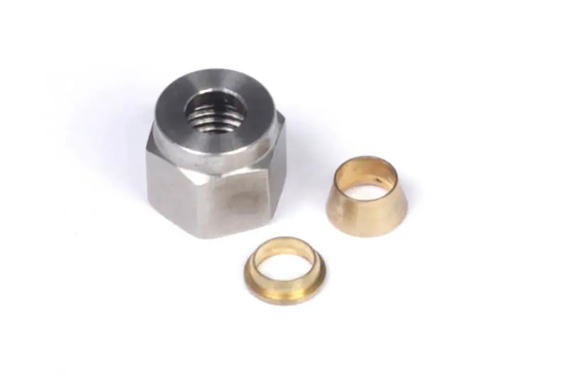 Haltech 1/4in Nut & Brass Ferrule (HALHT-010808)