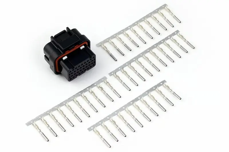 Haltech AMP 34 Pin Key 2 4 Row Superseal Connector Plug & Pins (HALHT-030011)