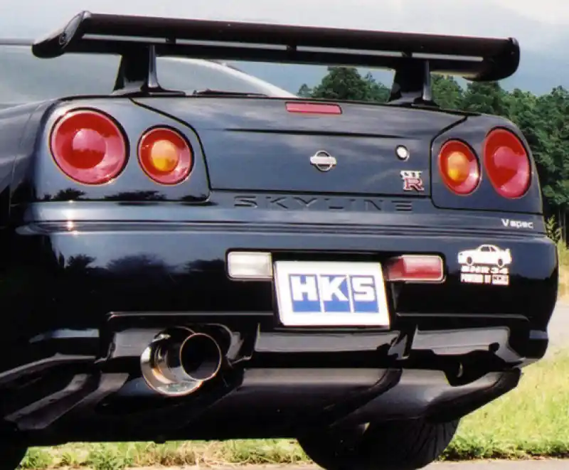 HKS SILENT Hi-POWER SKYLINE GT-R GF-BNR34 (HKS31019-AN013)