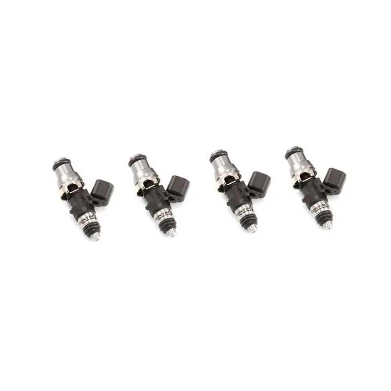 Injector Dynamics 1050cc Injectors-48mm L/14mm Adaptor Top/2x8mm Lower O-Ring (SFC Rails) (Set of 4) (IDX1050.48.14.11.4)