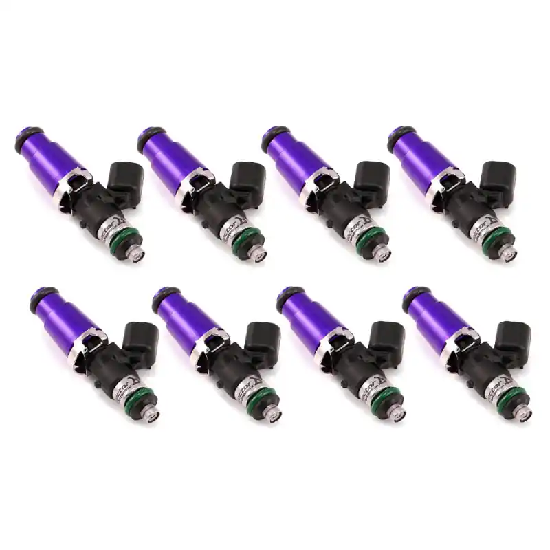 Injector Dynamics 2600-XDS Injectors - 60mm Length - 14mm Top - 14mm Lower O-Ring (Set of 8) (IDX2600.60.14.14.8)