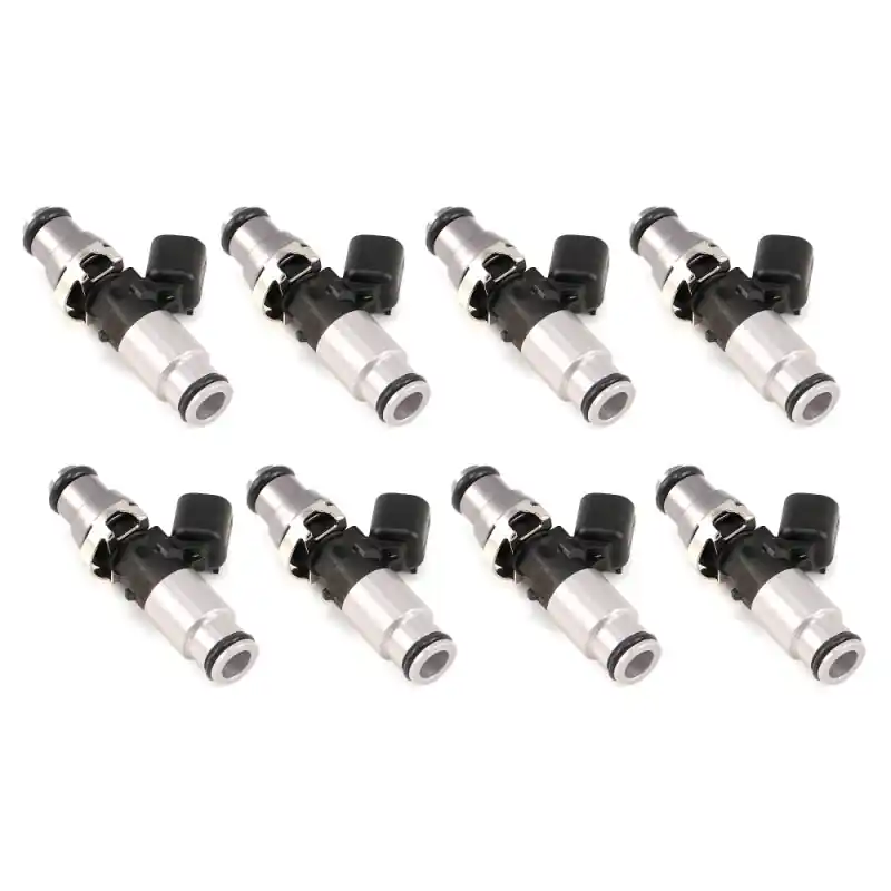 Injector Dynamics 2600-XDS Injectors - 60mm Length - 14mm Top - 14mm Bottom Adapter - Pot (Set of 8) (IDX2600.60.14.14B.8-PU)