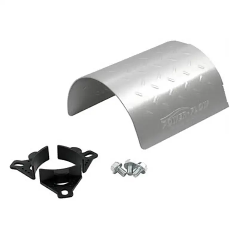 Injen Power-Flow Diamond Plate Heat Shield w/ clear coat Fits 3.00 3.50 Polished (INJHS3600P)