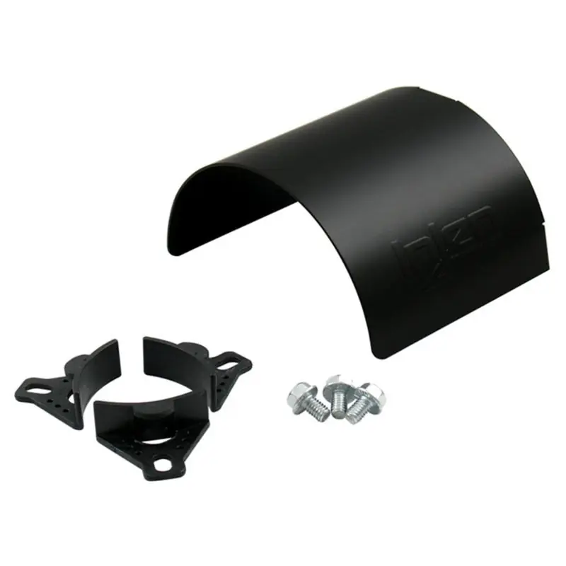 Injen Aluminum Air Filter Heat Shield Universal Fits 2.50 2.75 3.00 Black (INJHS5000BLK)