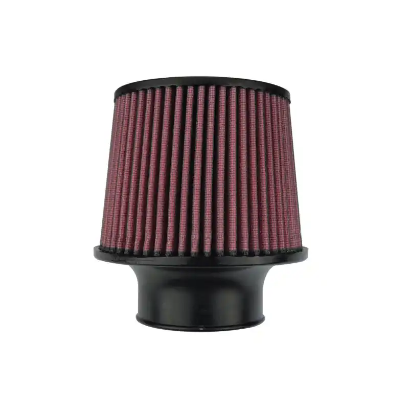 Injen High Performance Air Filter - 3.00 Black Filter 6 Base / 5 Tall / 5 Top (INJX-1014-BR)