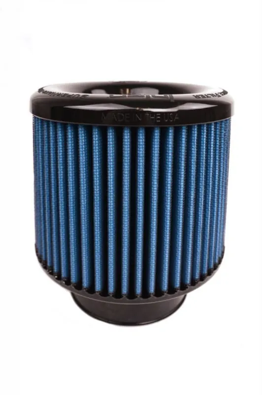 Injen AMSOIL Ea Nanofiber Dry Air Filter - 3.50 Filter 6 Base / 5 Tall / 5 Top (INJX-1015-BB)