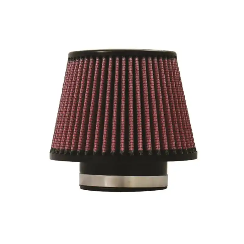 Injen High Performance Air Filter - 3.50 Black Filter 6 Base / 5 Tall / 5 Top (INJX-1015-BR)