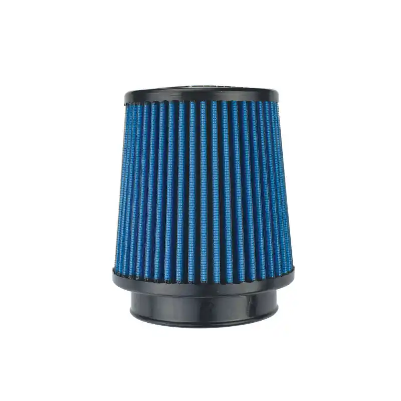 Injen AMSOIL Ea Nanofiber Dry Air Filter - 3 Filter 5 Base / 4 7/8 Tall / 4 Top (INJX-1020-BB)