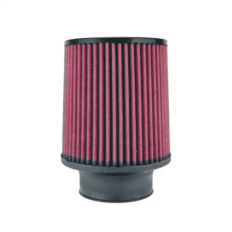 Injen High Performance Air Filter - 3 1/2 Black Oiled Filter 6 Base / 6 7/8 Tall / 5 1/2 Top (INJX-1021-BR)