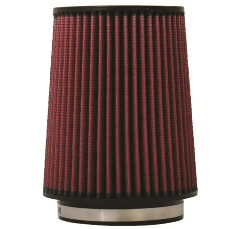 Injen High Performance Air Filter - 5 Black Filter 6 1/2 Base / 8 Tall / 5 1/2 Top (INJX-1022-BR)
