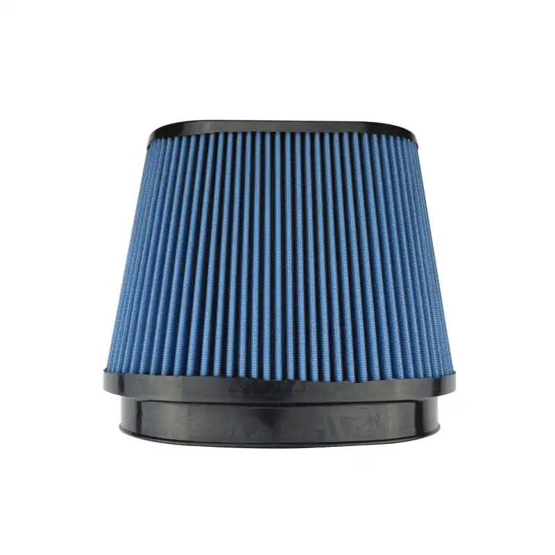 Injen AMSOIL Ea Nanofiber Dry Air Filter - 8 1/2 Oval Filter 9 1/2 Base / 6 1/4 Tall / 8 Top (INJX-1023-BB)