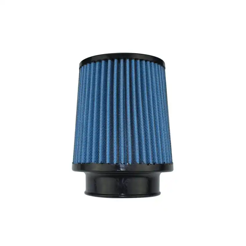 Injen AMSOIL Replacement Nanofiber Dry Air FIlter 2.75 Flange Diameter/ 4.5 Base/ 5.5 Tall/ 50 Pleat (INJX-1024-BB)