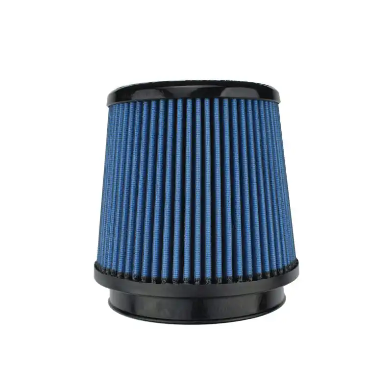 Injen AMSOIL Replacement Nanofiber Dry Air FIlter 5in Flange Diameter/6.5in Base/6in Height/70 Pleat (INJX-1046-BB)