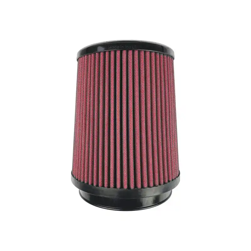 Injen 8-Layer Oiled Cotton Gauze Air Filter 5.0in ID/ 6.5in Base / 6.9in Height / 5.35in Top (INJX-1051-BR)