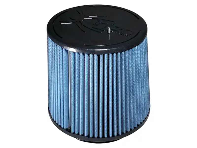 Injen AMSOIL Ea Nanofiber Dry Air Filter - 1in Filter 5in Base / 8in Tall / 5in Top (INJX-1060-BB)