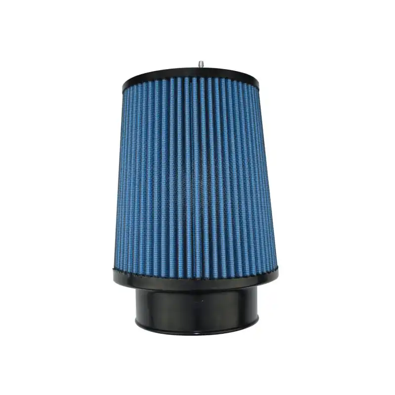 Injen NanoWeb Dry Air Filter 4in Neck / 6in Base / 9.125in Tall / 5in Top - 70 Pleats (INJX-1071-BB)