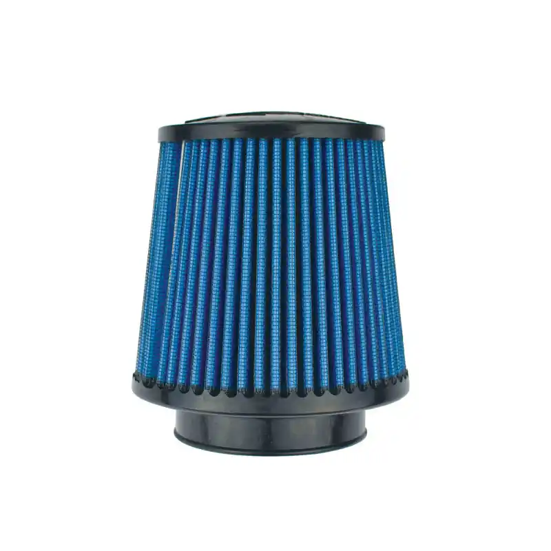 Injen NanoWeb Dry Air Filter 3in Neck / 5in Base / 4.5in Tall / 4in Top - 55 Pleats (INJX-1081-BB)