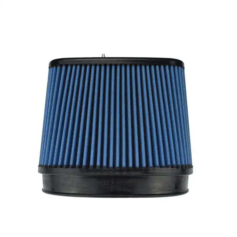 Injen NanoWeb Dry Air Filter 6.70x4.54 Oval neck/ 7.69 x 5.68 Base/ 7.25 Tall w/Barb Fit - 70 Pleat (INJX-1083-BB)