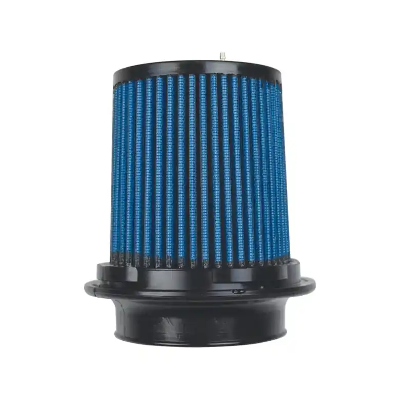 Injen NanoWeb Dry Air Filter- 5.5 Twis-Lok Base/ 3.5 Neck/ 4.0 Top w/Barb Fitting/ 6.5 Tall 55 Pleat (INJX-1086-BB)