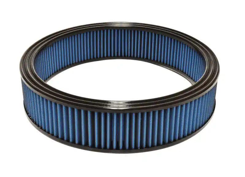 Injen NanoWeb Dry Air Filter- 14in Round x 3in Tall 1in Pleats (INJX-1090-BB)