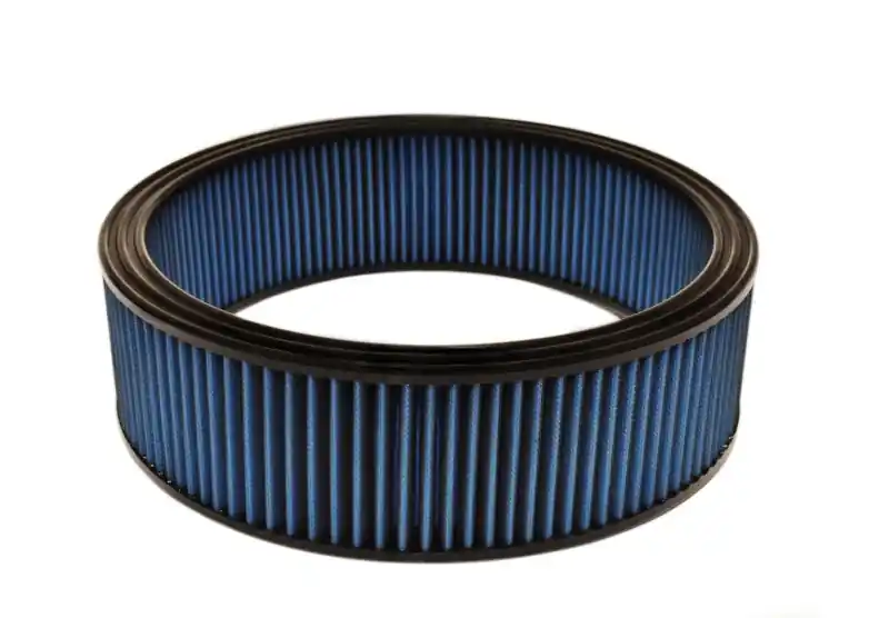 Injen NanoWeb Dry Air Filter 14in Round x 4in Tall - 1in Pleats (INJX-1091-BB)