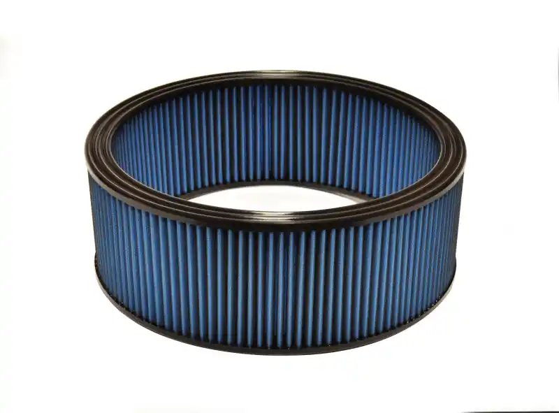 Injen NanoWeb Dry Air Filter 14in Round x 5in Tall - 1in Pleats (INJX-1092-BB)