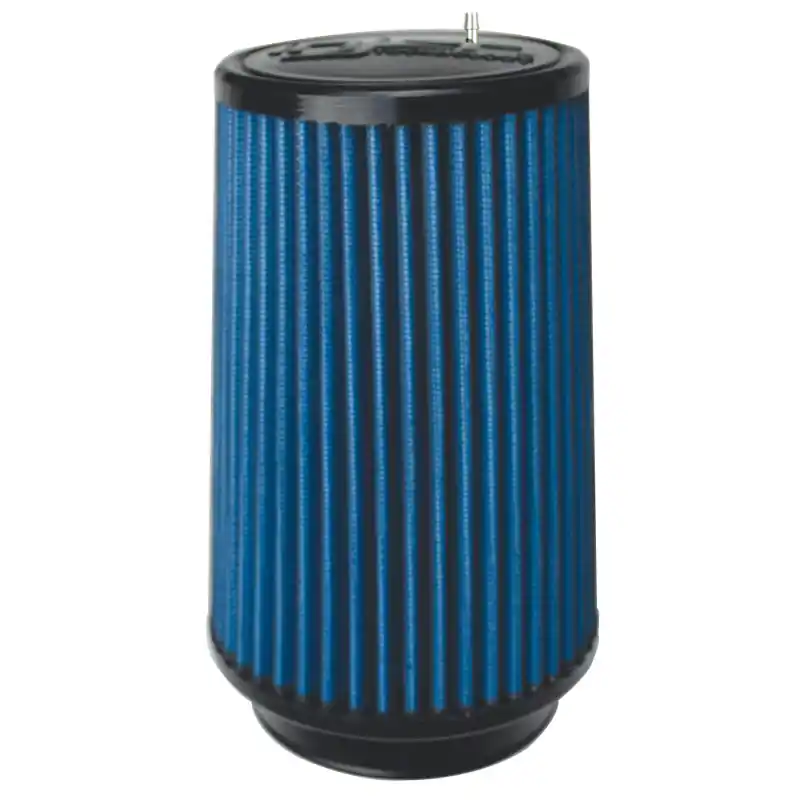 Injen NanoWeb Dry Air Filter 3.25in Filter Neck 4.75in Base/ 6.90in tall/4.00in Top-45 Pleats (INJX-1098-BB)