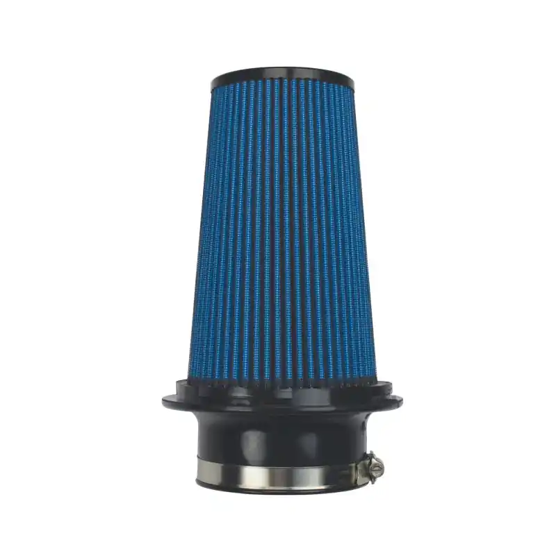 Injen SuperNano-Web Air Filter 4.0in ID/ 7.0in Base / 8.8in Height / 5in Top (INJX-1108-BB)