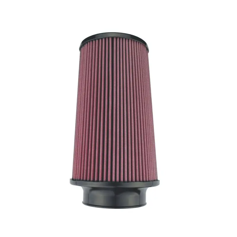 Injen 8-Layer Oiled Cotton Gauze Air Filter 4in ID/ 6.5in Base / 10.3in Height / 5.35in Top (INJX-1111-BR)