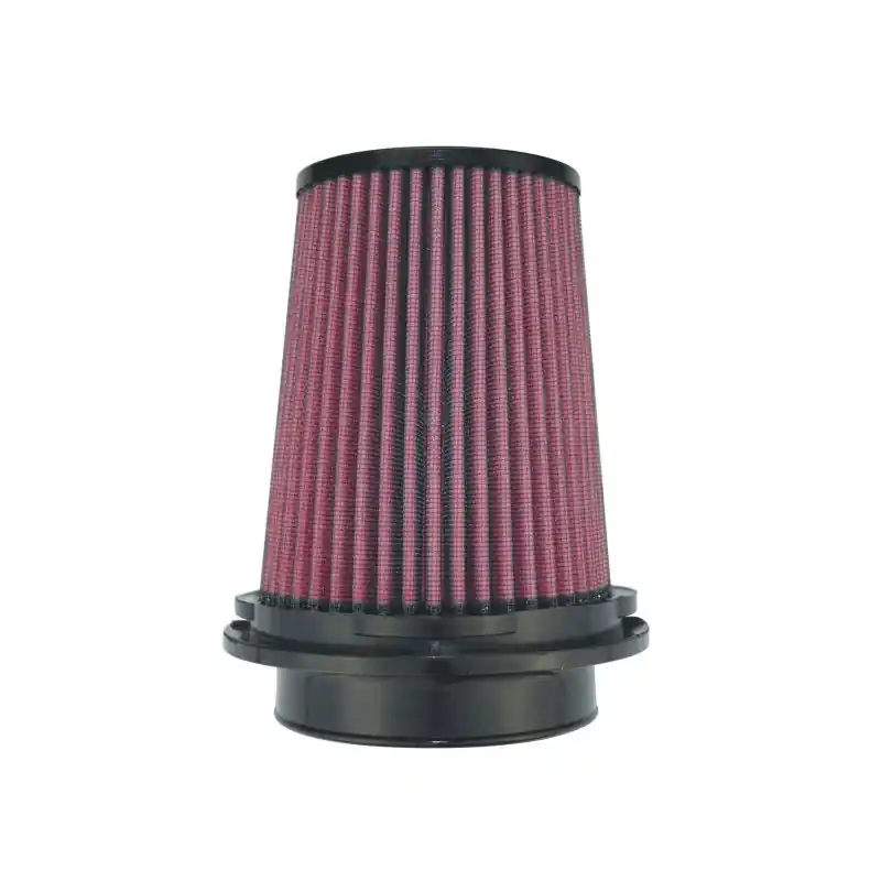 Injen 8-Layer Oiled Cotton Gauze Air Filter 4.0in ID/ 6.0in Base / 6.3in Height / 4in Top (INJX-1112-BR)