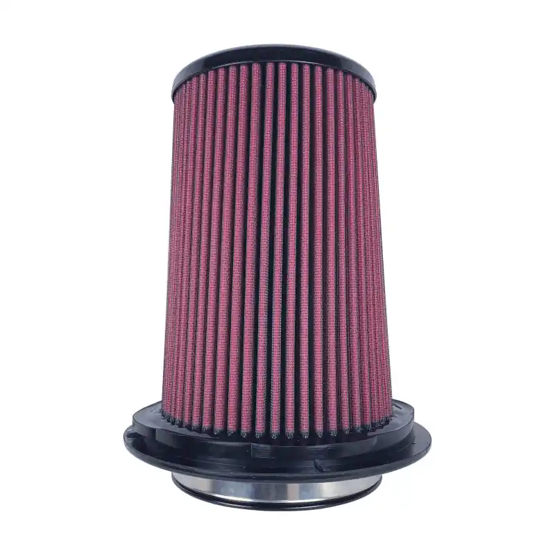 Injen 8-Layer Oiled Cotton Gauze Air Filter 5in Flange ID 8in Base/ 7.9in Height/ 5.3in Inertia Top (INJX-1116-BR)