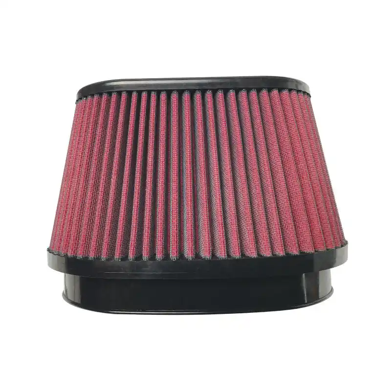 Injen Oiled Air Filter 8.5x5.63in Oval ID / 9.92x7.17in Base / 5.7in HT / 6.865ix4.115in Top (INJX-1126-BR)