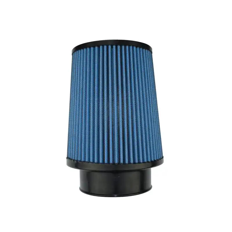 Injen NanoWeb Dry Air Filter 8.5x5.63in Oval ID / 9.92x7.17in OD / 5.7in Height / 6.865x 4.115in Top (INJX-1127-BB)