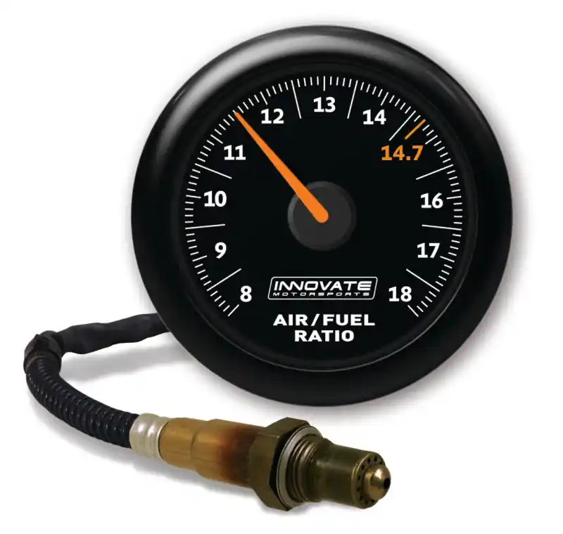 Innovate MTX-AL Analog Air/Fuel Ratio Gauge Kit - Black Dial (INN3855)