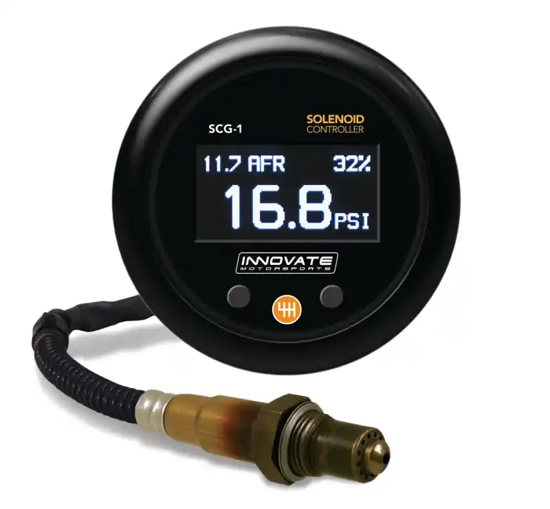 Innovate SCG-1 Solenoid inBoostin Controller & Wideband Gauge Kit (INN3882)