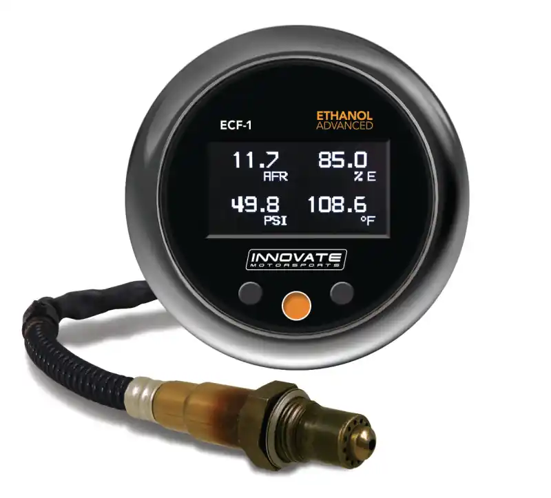 Innovate ECF-1 (Fuel) Ethanol Advanced Complete Gauge Kit (INN3903)