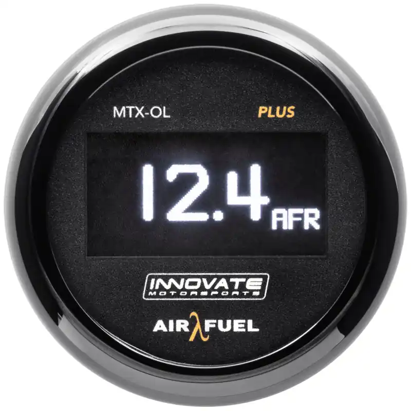 Innovate MTX-OL PLUS Wideband Digital Air/Fuel Ratio OLED Gauge Kit 8ft w/O2 Sensor (INN39350)