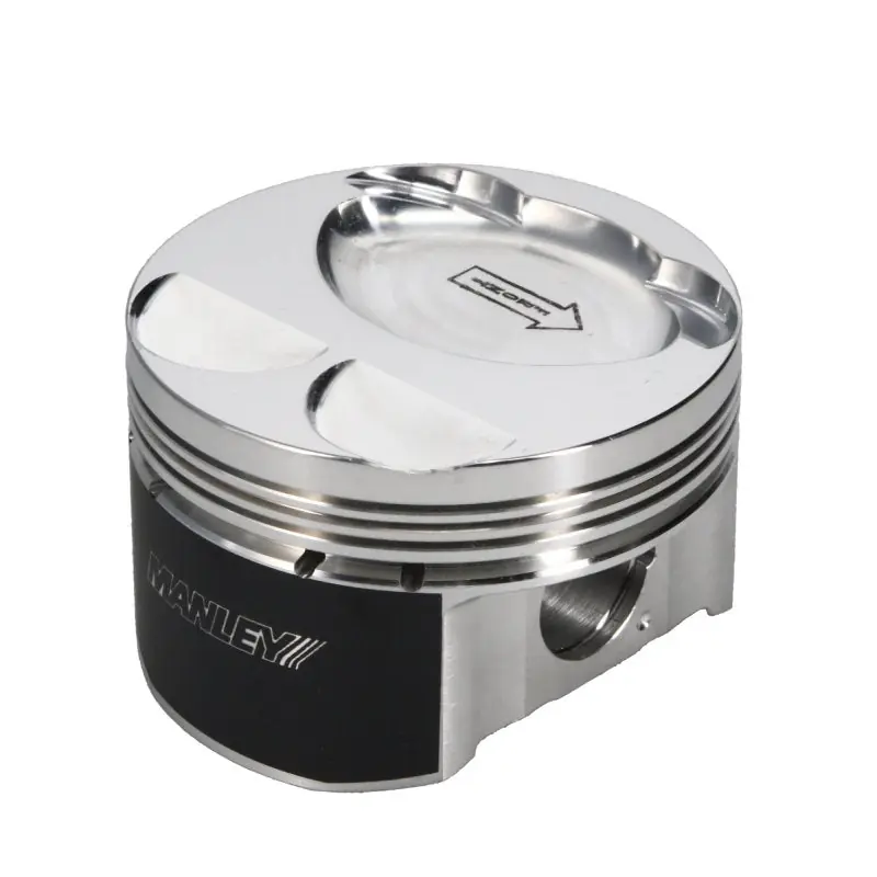 Manley MazdaSpeed 3 MZR 2.3L 87.75mm Bore -13.3cc Dome 9.5:1 CR Pistons w/ Rings - Set of 4 (MAN630002C-4)