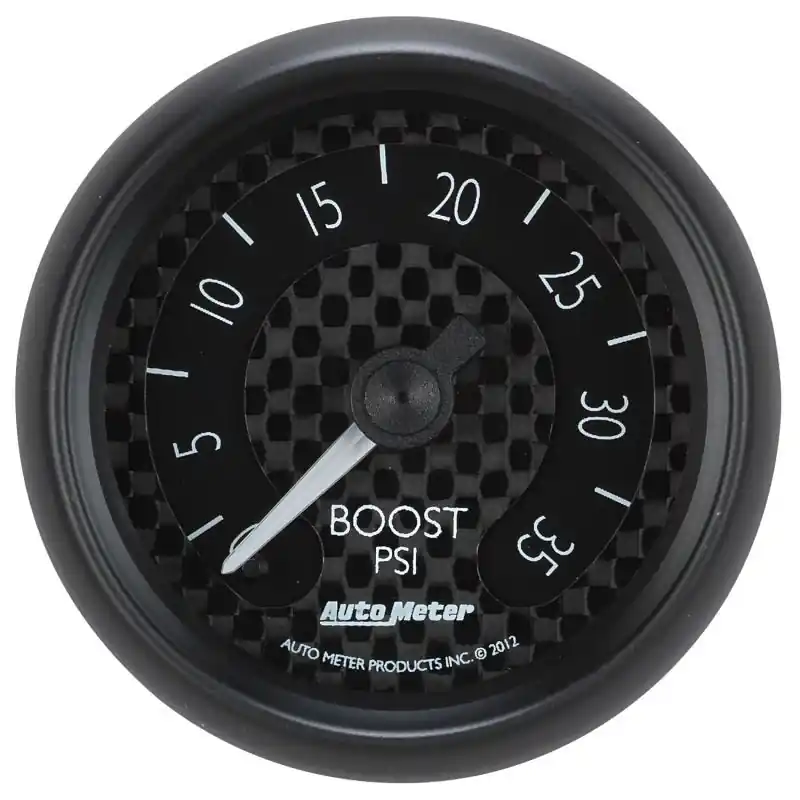 Autometer GT Series 52mm Mechanical 0-35 psi Boost Gauge (ATM8004)