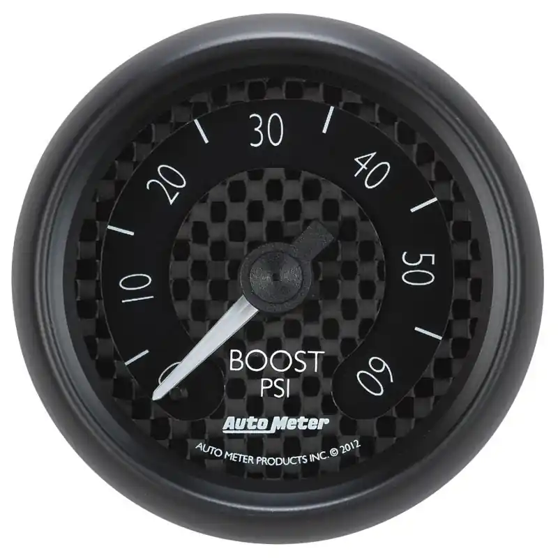Autometer GT Series 52mm Mechanical 0-60 psi Boost Gauge (ATM8005)