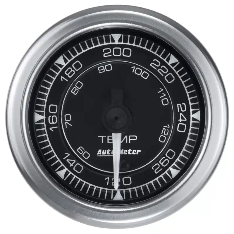 Autometer Chrono 2-1/16in 120-280 Degree Temperature Gauge (ATM8154)