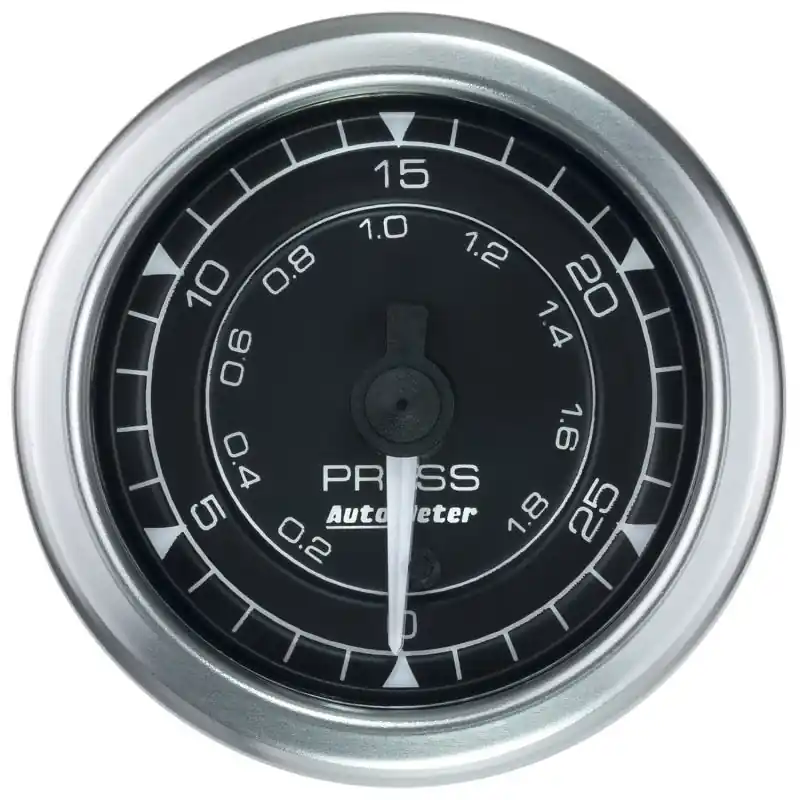Autometer Chrono 2-1/16in 30PSI Pressure Gauge (ATM8164)
