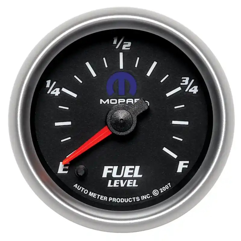 Autometer Mopar 2-1/16in 0-280 Ohm Programmable Fuel Level Gauge - Black (ATM880013)